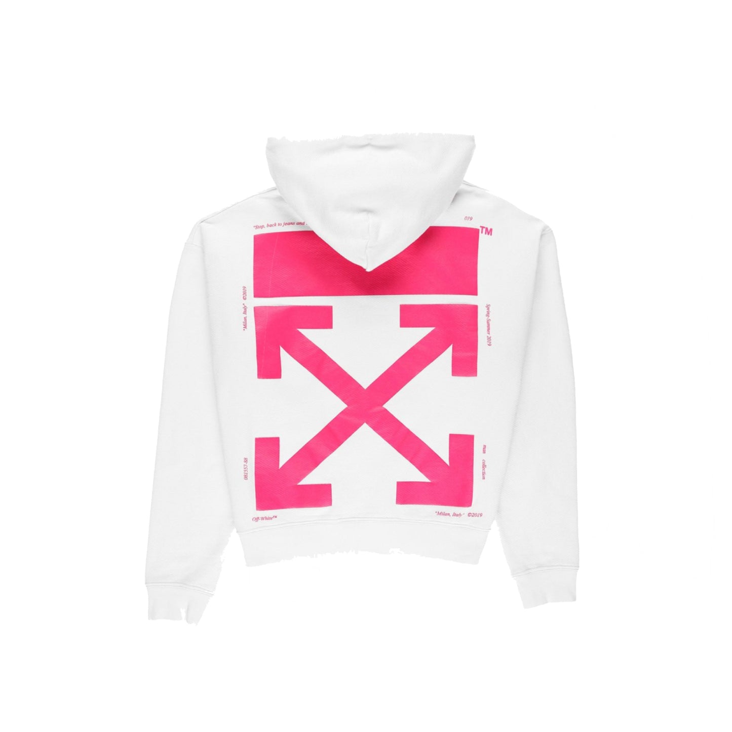 Off-White Bart Simpson Oversized Hoodie
