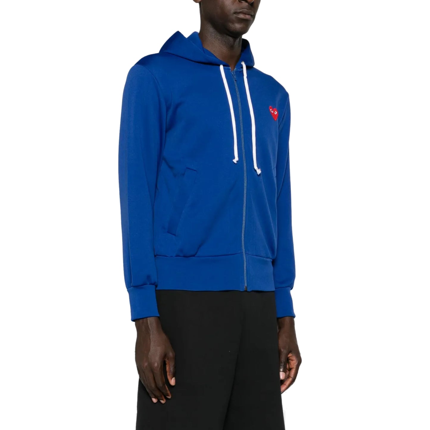Comme Des Garçons Play heart-appliqué hoodie