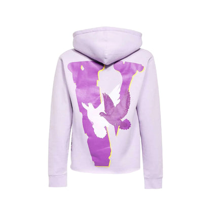 Vlone x Nav Doves Good Intentions Hoodie Purple