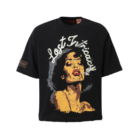 Lost Intricacy Up In Smoke T-Shirt Black