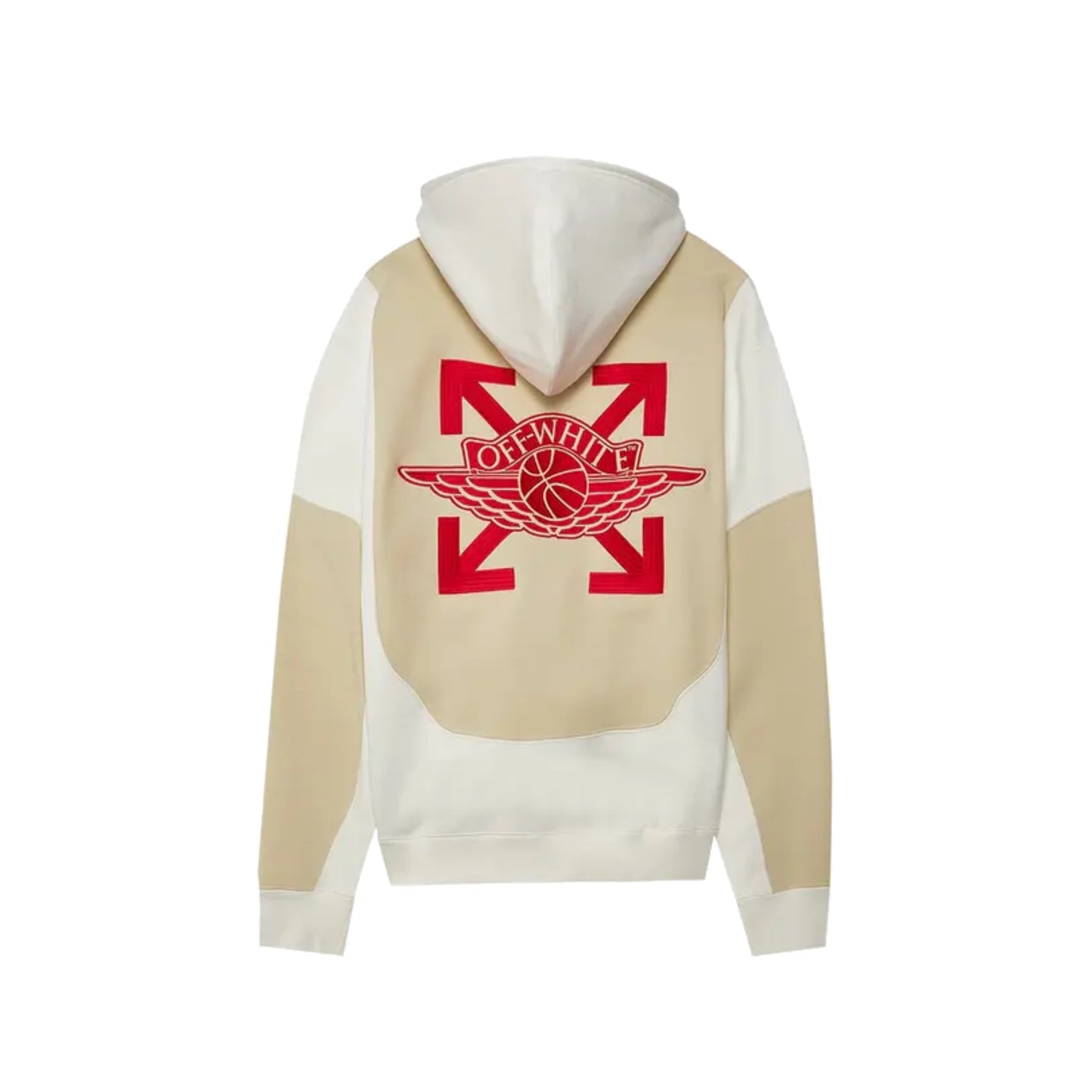 Air Jordan x Off-White Hoodie Sail White/University Red