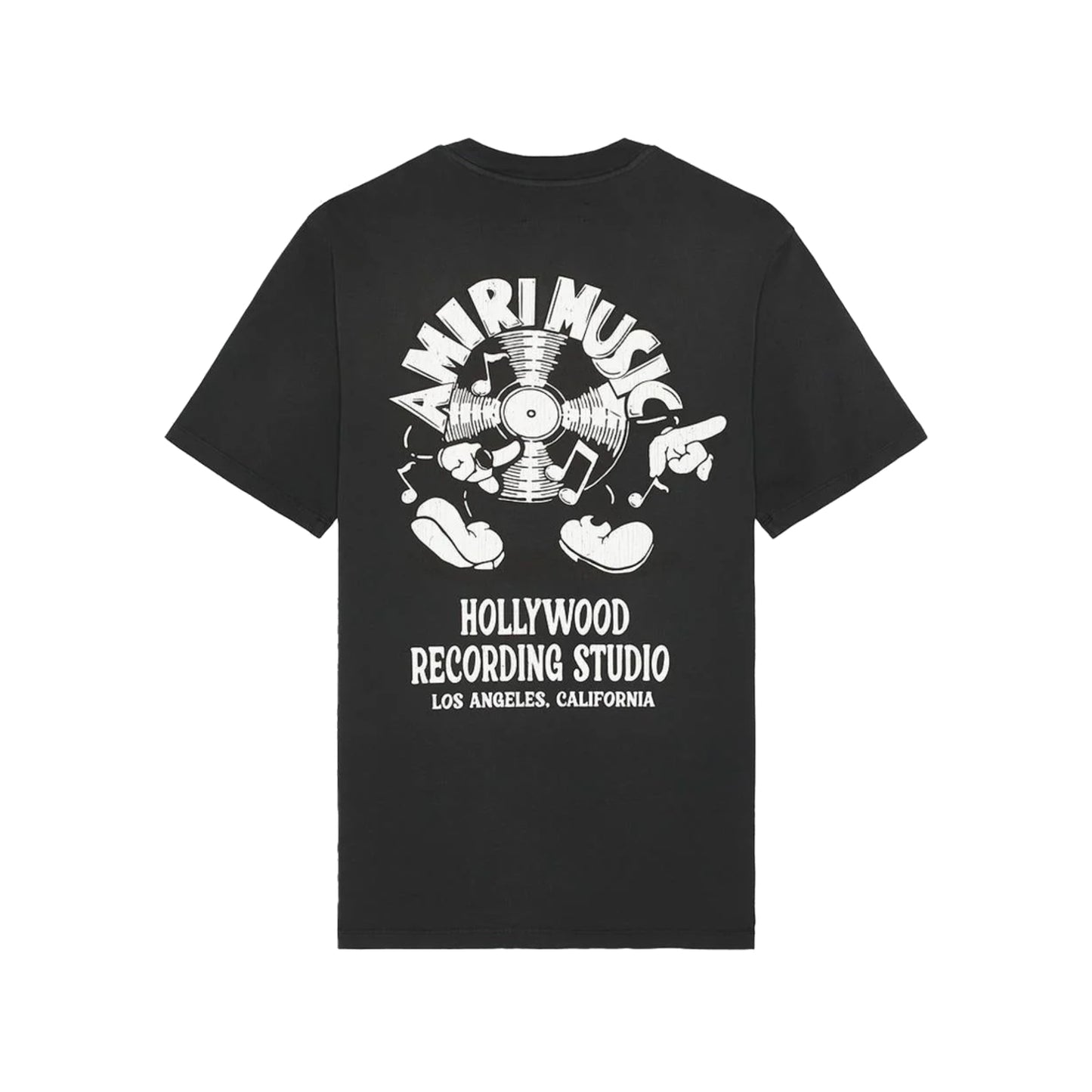 Amiri Music Record T-Shirt Black