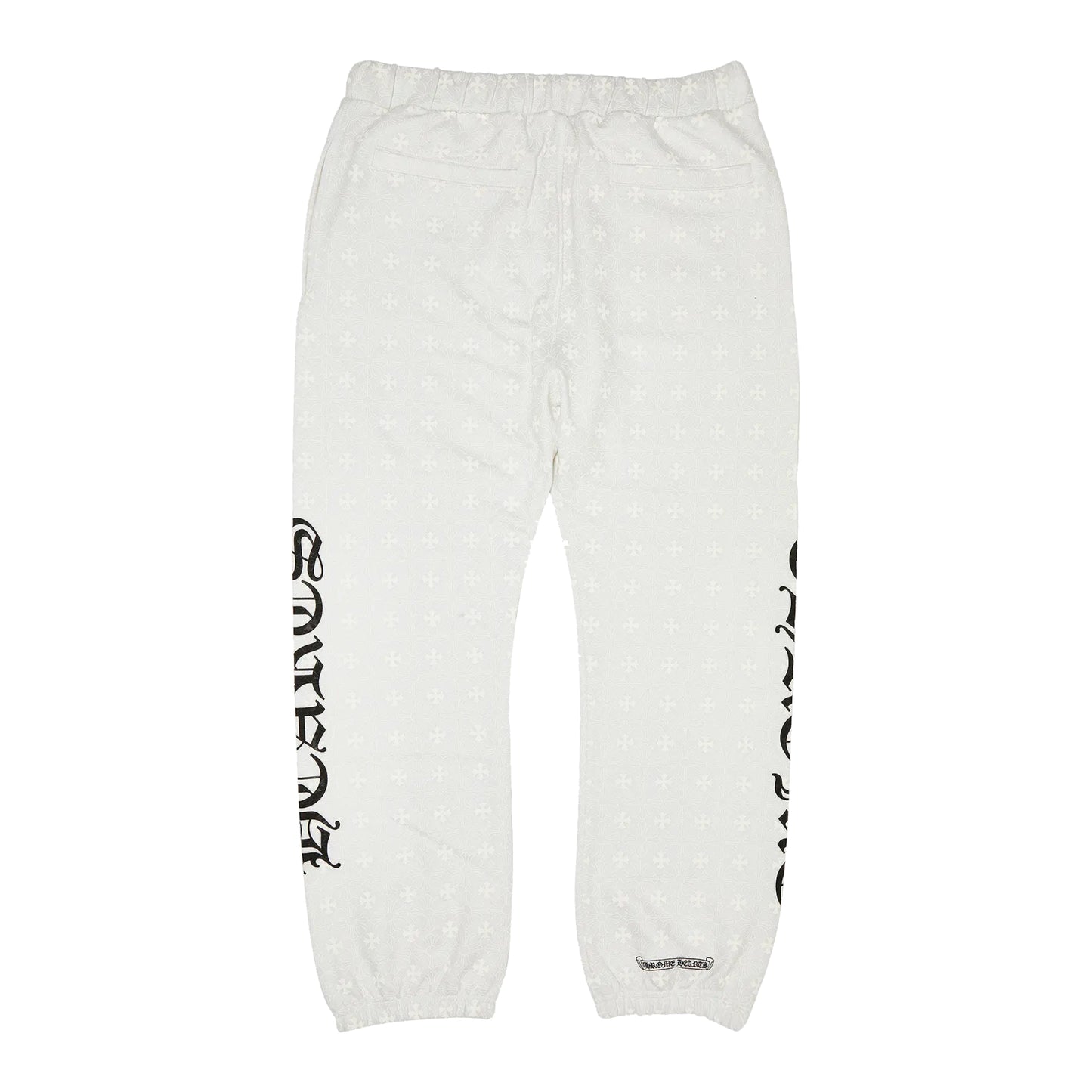 Chrome Hearts Plus Cross Monogram Horseshoe Sweatpants White