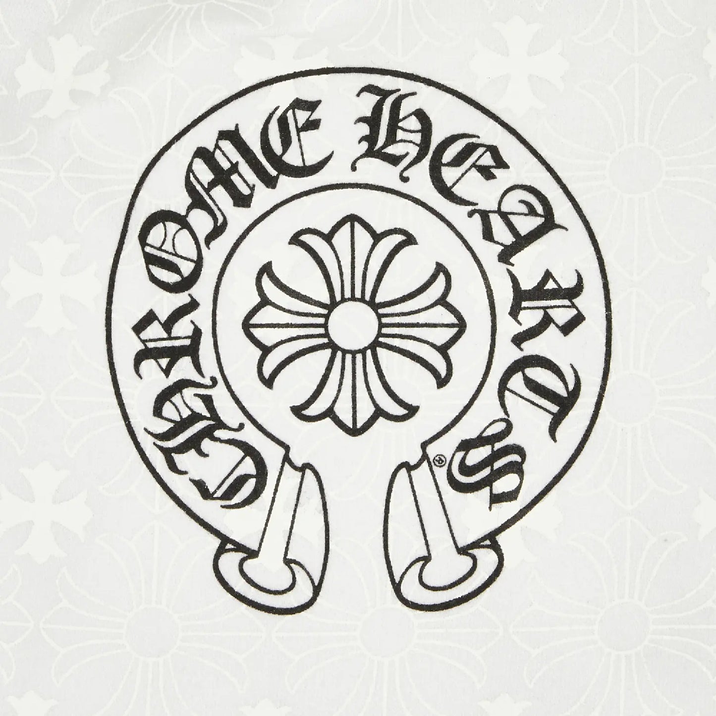 Chrome Hearts Plus Cross Monogram Horseshoe Sweatpants White