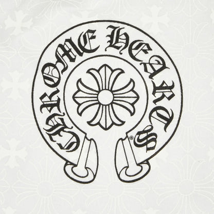 Chrome Hearts Plus Cross Monogram Horseshoe Sweatpants White