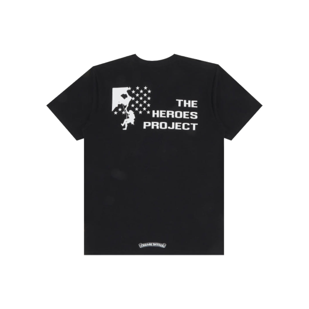 Chrome Hearts The Heroes Project T-Shirt Black
