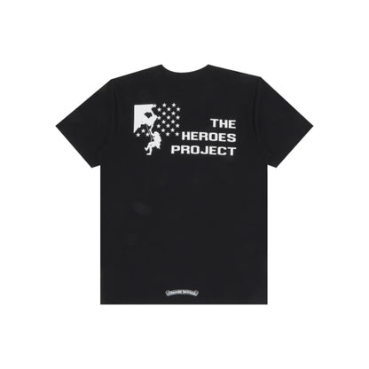 Chrome Hearts The Heroes Project T-Shirt Black