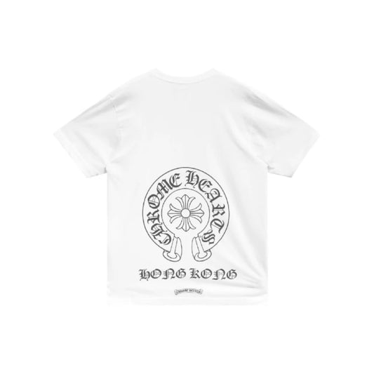 Chrome Hearts Hong Kong Exclusive Horseshoe T-Shirt White
