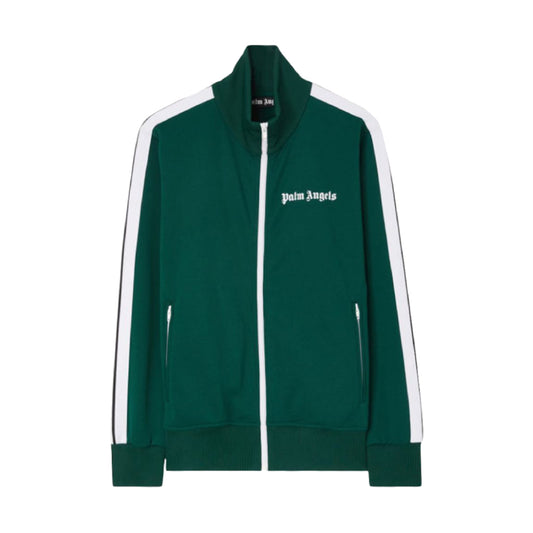 Palm Angels Classic Track Jacket Green/White
