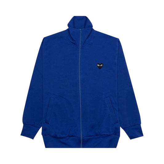 Comme des Garçons PLAY Big Black Heart Track Jacket Navy