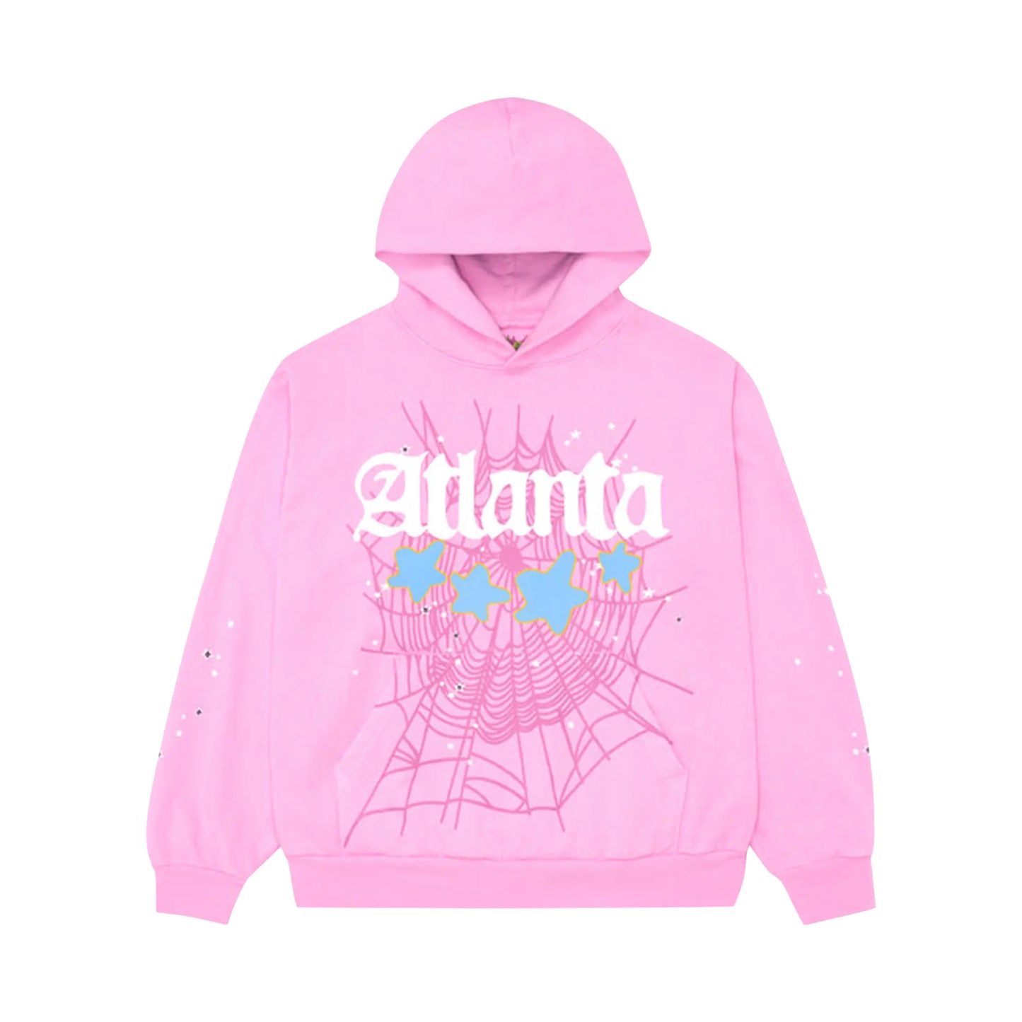 Sp5der Atlanta Hoodie Pink