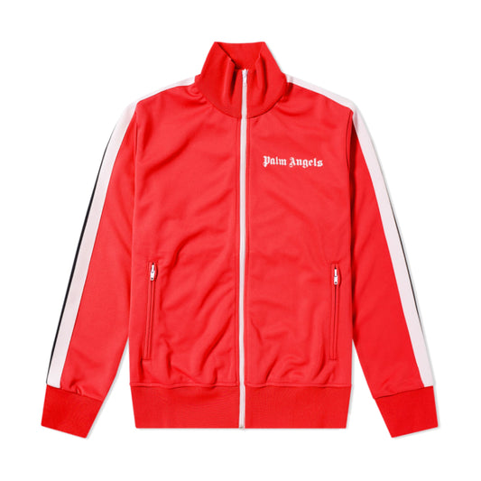 Palm Angels Classic Track Jacket Red/White