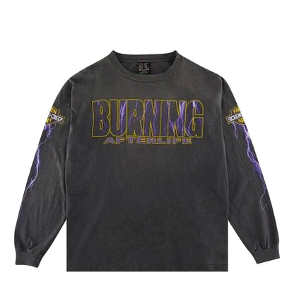 Saint Mxxxxxx Evil Split L/S T-Shirt Black