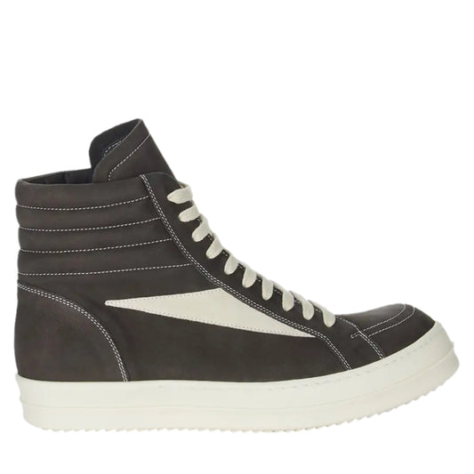 Rick Owens Porterville Vintage High Sneaks Dark Dust Milk