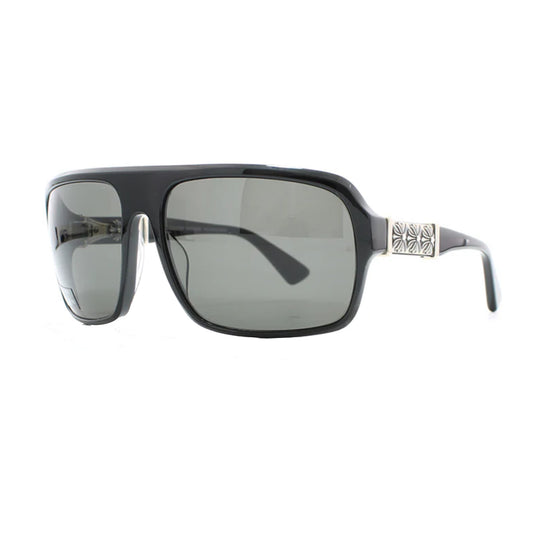Chrome Hearts "REEM" Sunglasses Black/Silver