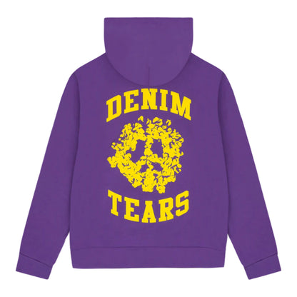 Denim Tears Denim University Zip Hoodie Purple