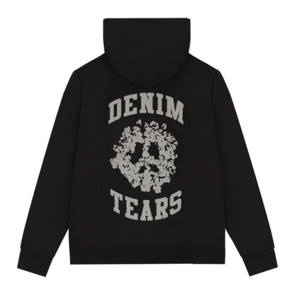 Denim Tears Denim University Zip Hoodie Black