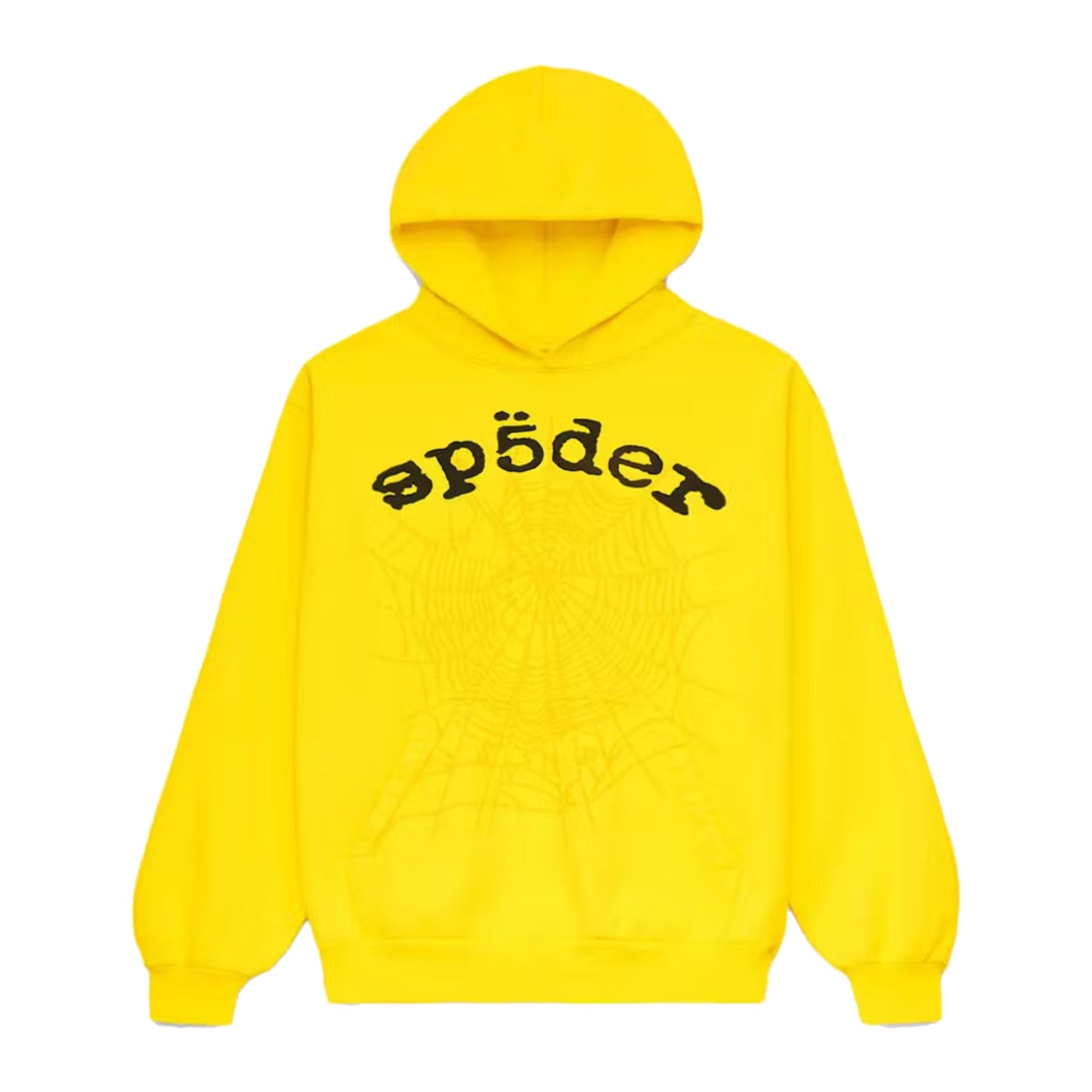 Sp5der Legacy Pullover Hoodie Yellow
