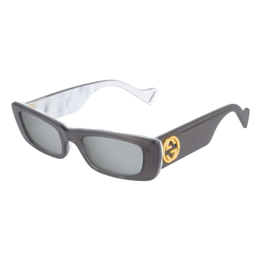 Gucci Translucent Sunglasses Silver Marble (GG0516S)
