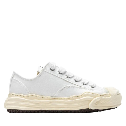 Maison Mihara Yasuhiro Hank Original Vintage Sole Canvas Low Top Sneakers White