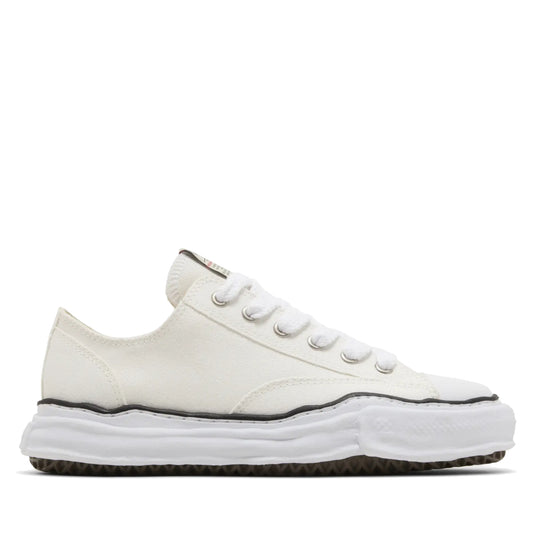 Maison Mihara Yasuhiro Peterson OG Sole Canvas Low Top Sneakers White