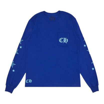 Chrome Hearts Star L/S Shirt Blue