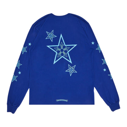 Chrome Hearts Star L/S Shirt Blue
