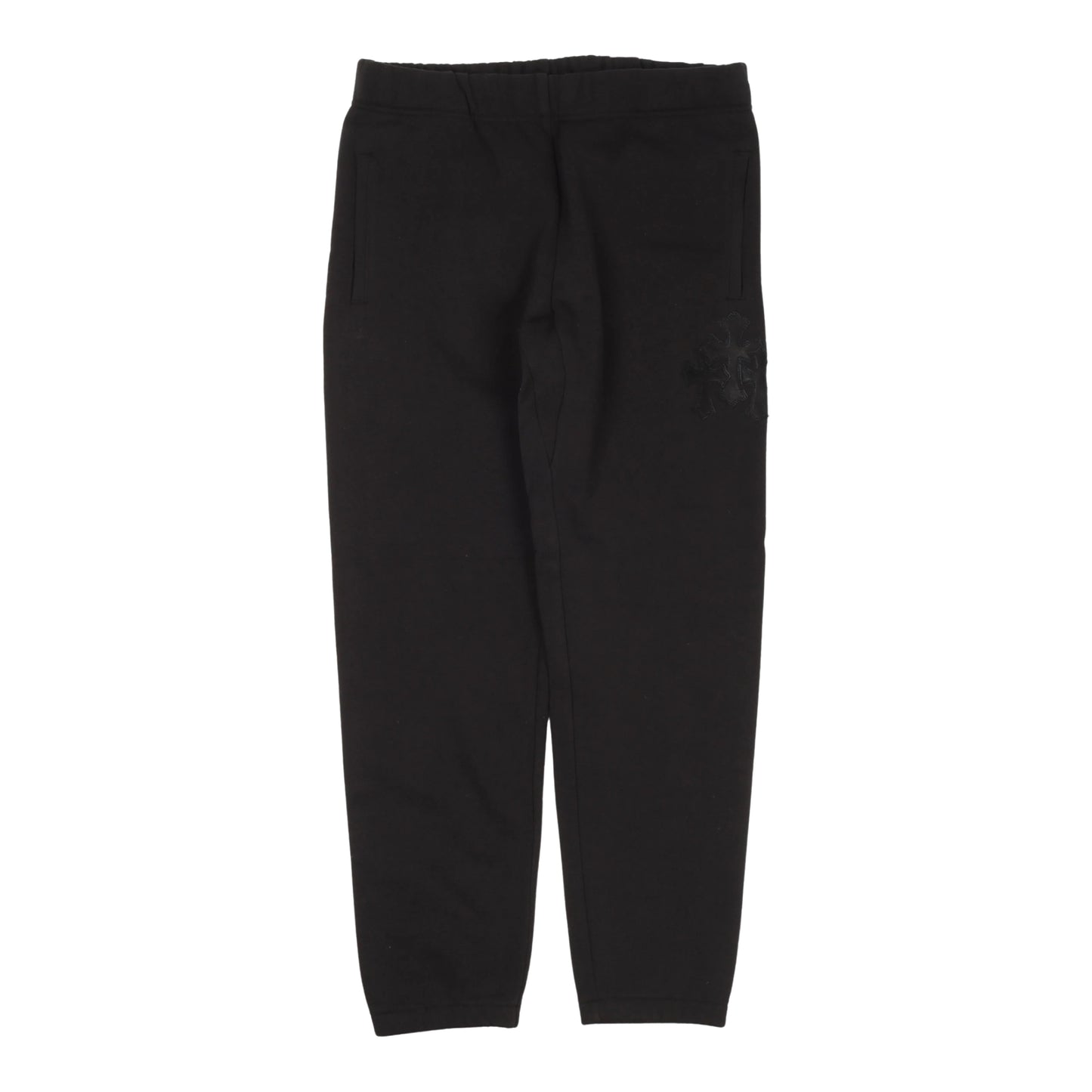 Chrome Hearts Paper Jam Triple Cross Sweatpants Black