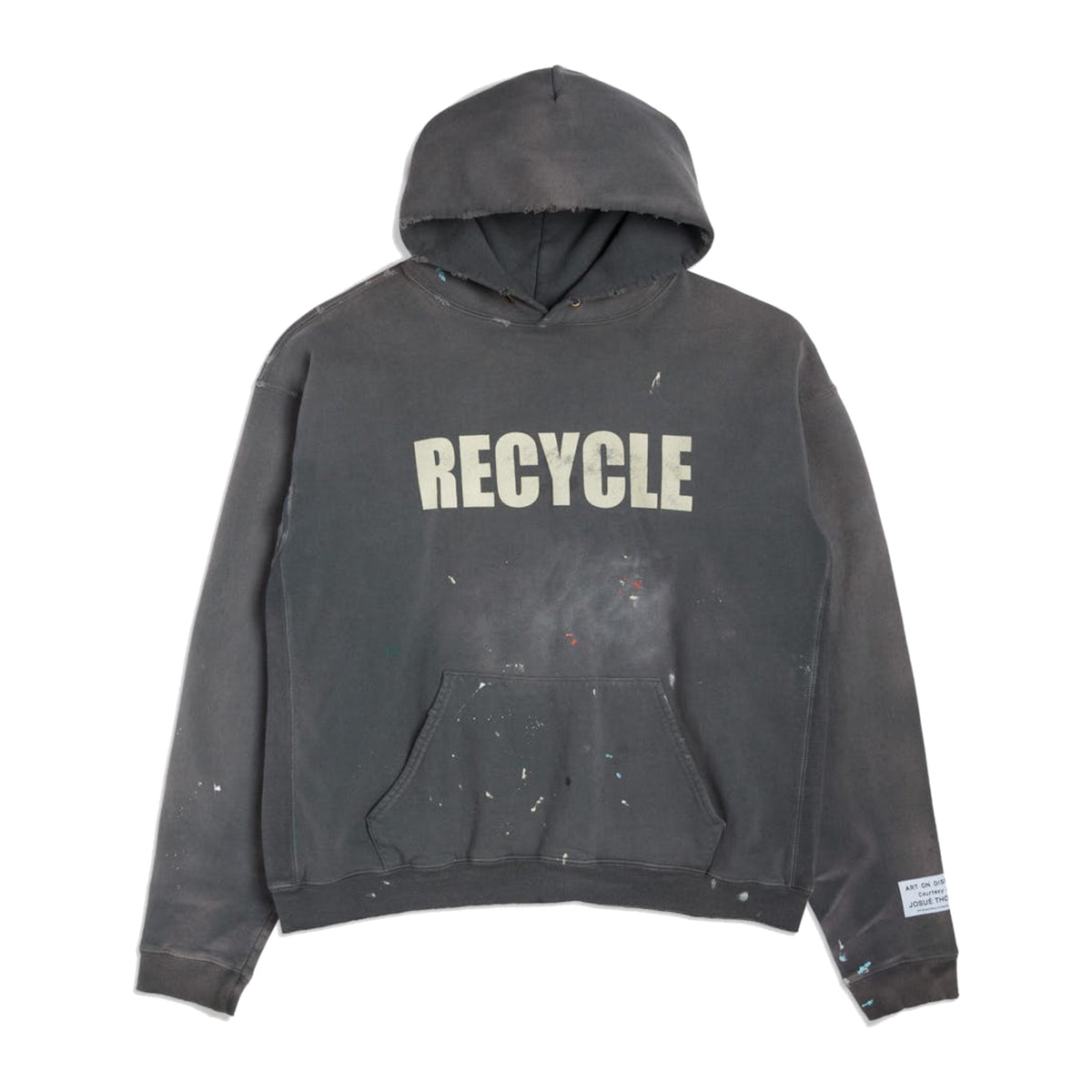 Gallery Dept. 90's Recycle Hoodie Washed Black