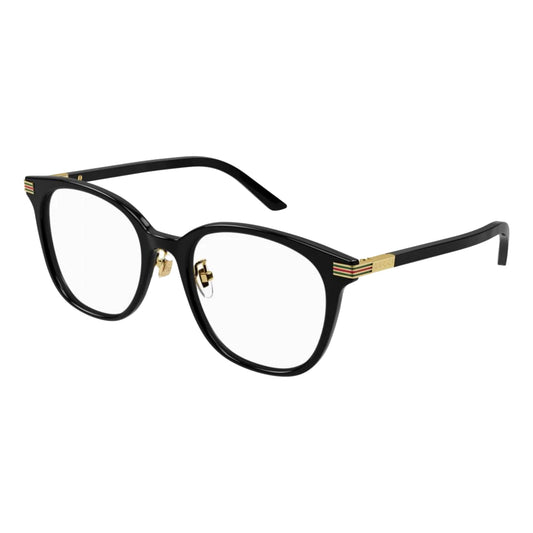Gucci Round Transparent Eyeglasses Black (GG1453OK)