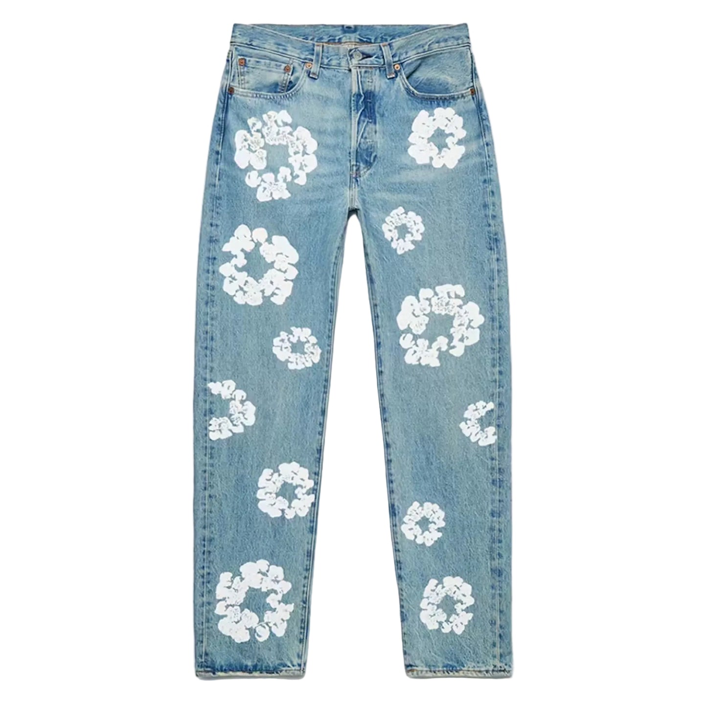 Denim Tears x Levi's Cotton Wreath Jean Light Wash