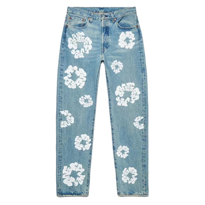 Denim Tears x Levi's Cotton Wreath Jean Light Wash