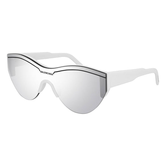 Balenciaga Sunglasses Shiny Solid White (BB0004S-005)