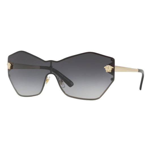 Versace VE Sunglasses Pale Gold/Grey (VE2182)