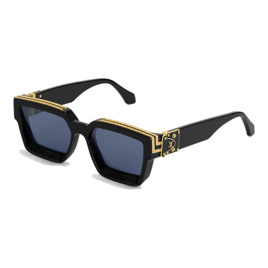 Louis Vuitton 1.1 Millionaire Sunglasses Black/Gold/Blue (Z1165E)