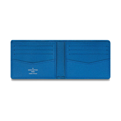 Louis Vuitton Slender Wallet Damier Graphite Blue
