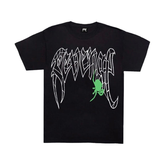 Revenge Spider T-shirt Black/Green