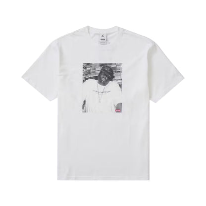 Supreme Jordan Biggie S/S Top White