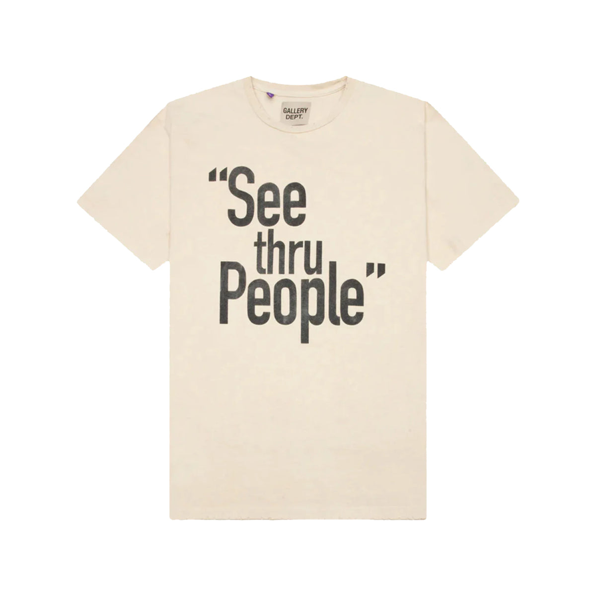 Gallery Dept. See Thru People Tee Archival White