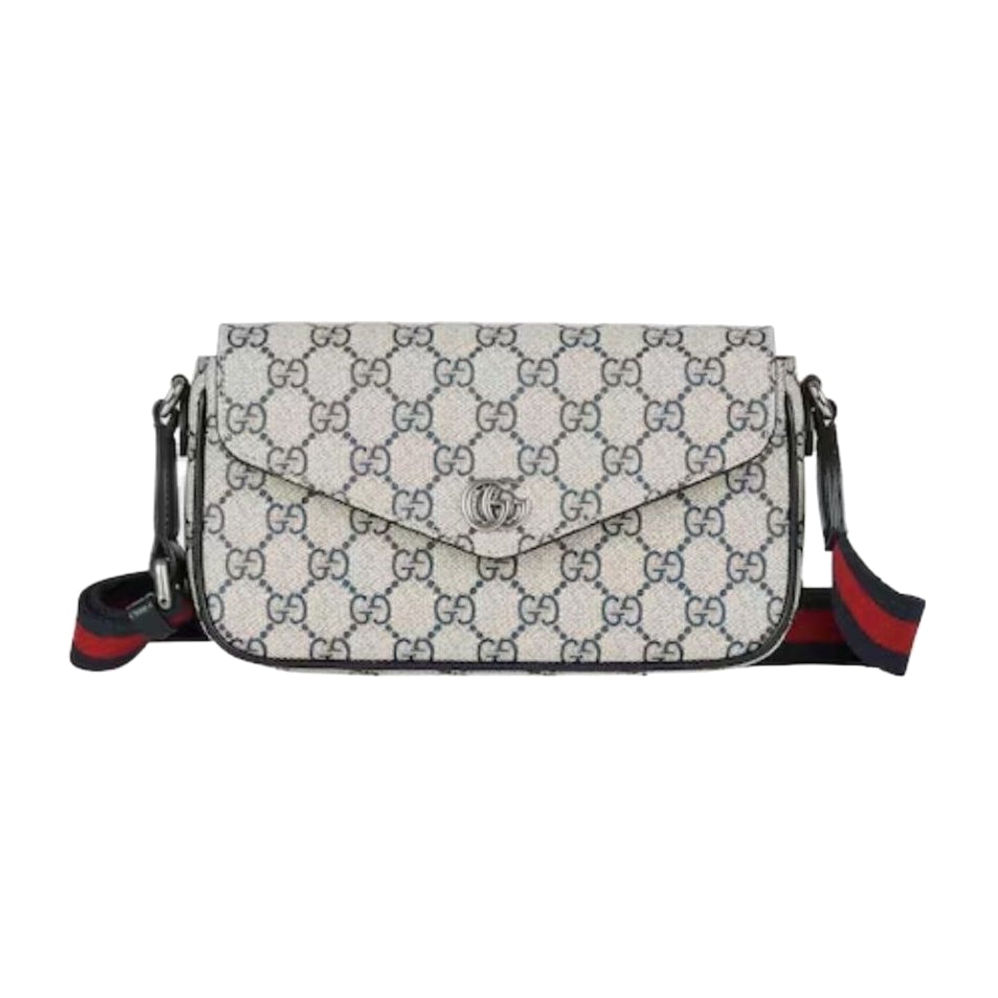 Gucci Ophidia Pochette Bag Beige Grey