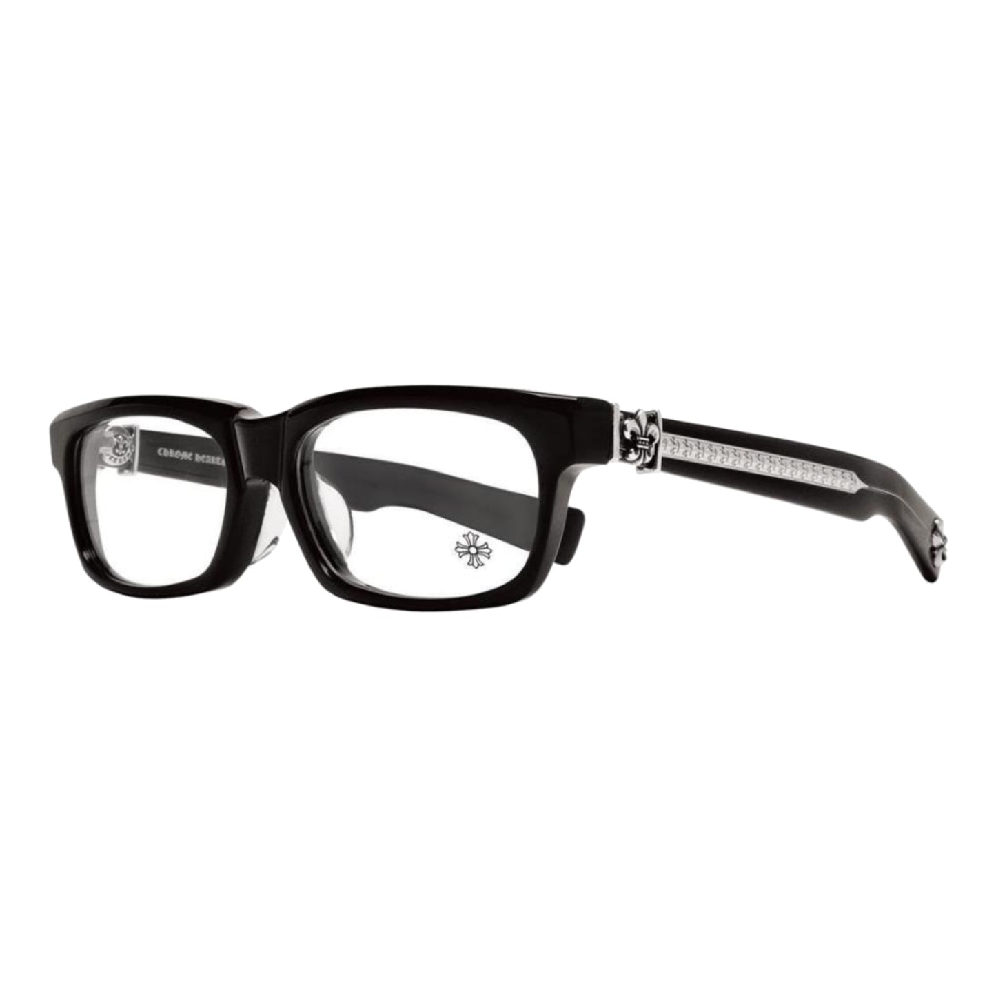 Chrome Hearts "SPLAT-A" Eyeglasses Black/Silver