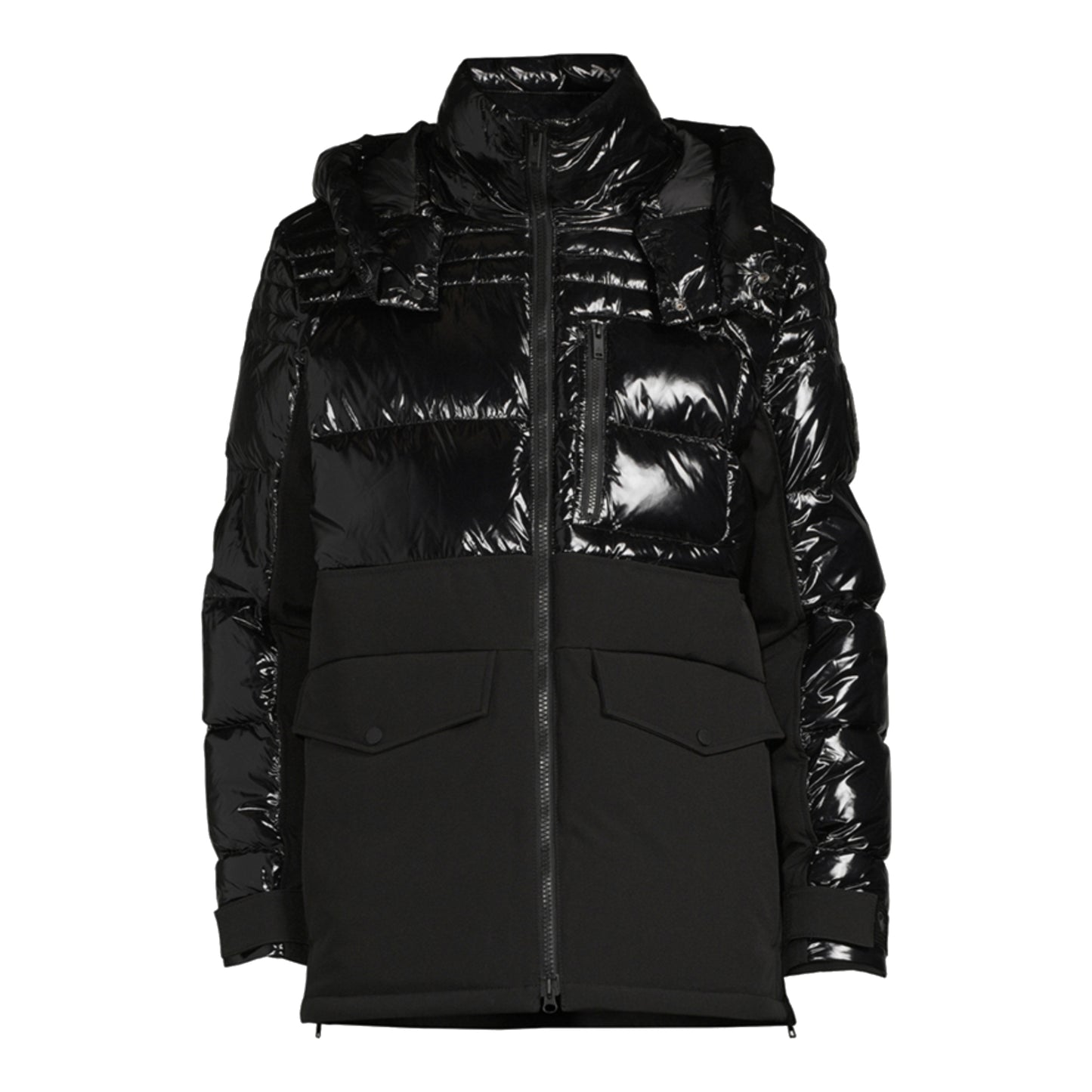 Moose Knuckles Dugald 2 Mixed Media Down Jacket
