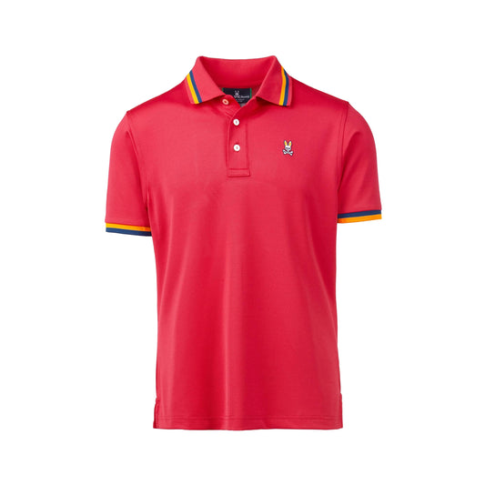 Psycho Bunny Formby S/S Polo Shirt Red
