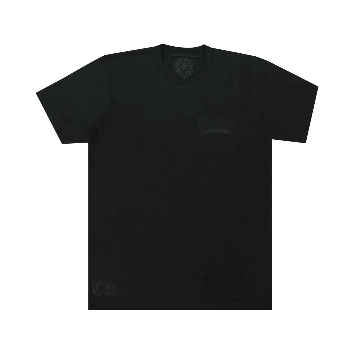 Chrome Hearts Hairy Dagger Pocket T-Shirt Black/Orange