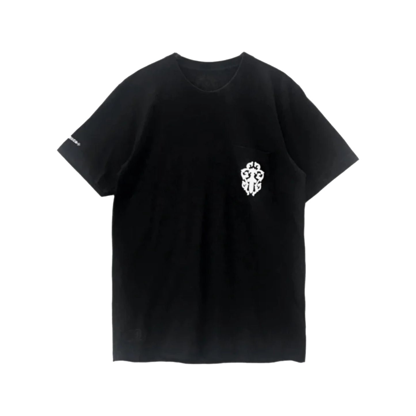 Chrome Hearts Script Dagger Logo T-Shirt Black/White