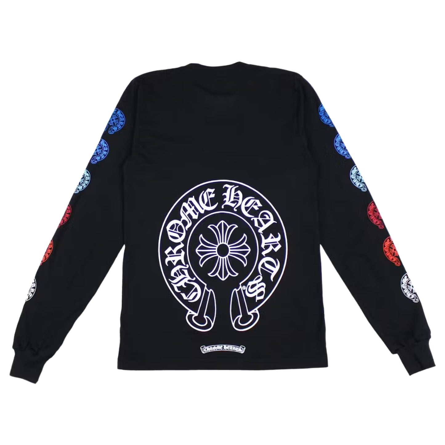 Chrome Hearts Multi Color Horse Shoe L/S T-Shirt Black