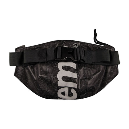 Supreme Waterproof Reflective Speckled Waist Bag Black (FW20)