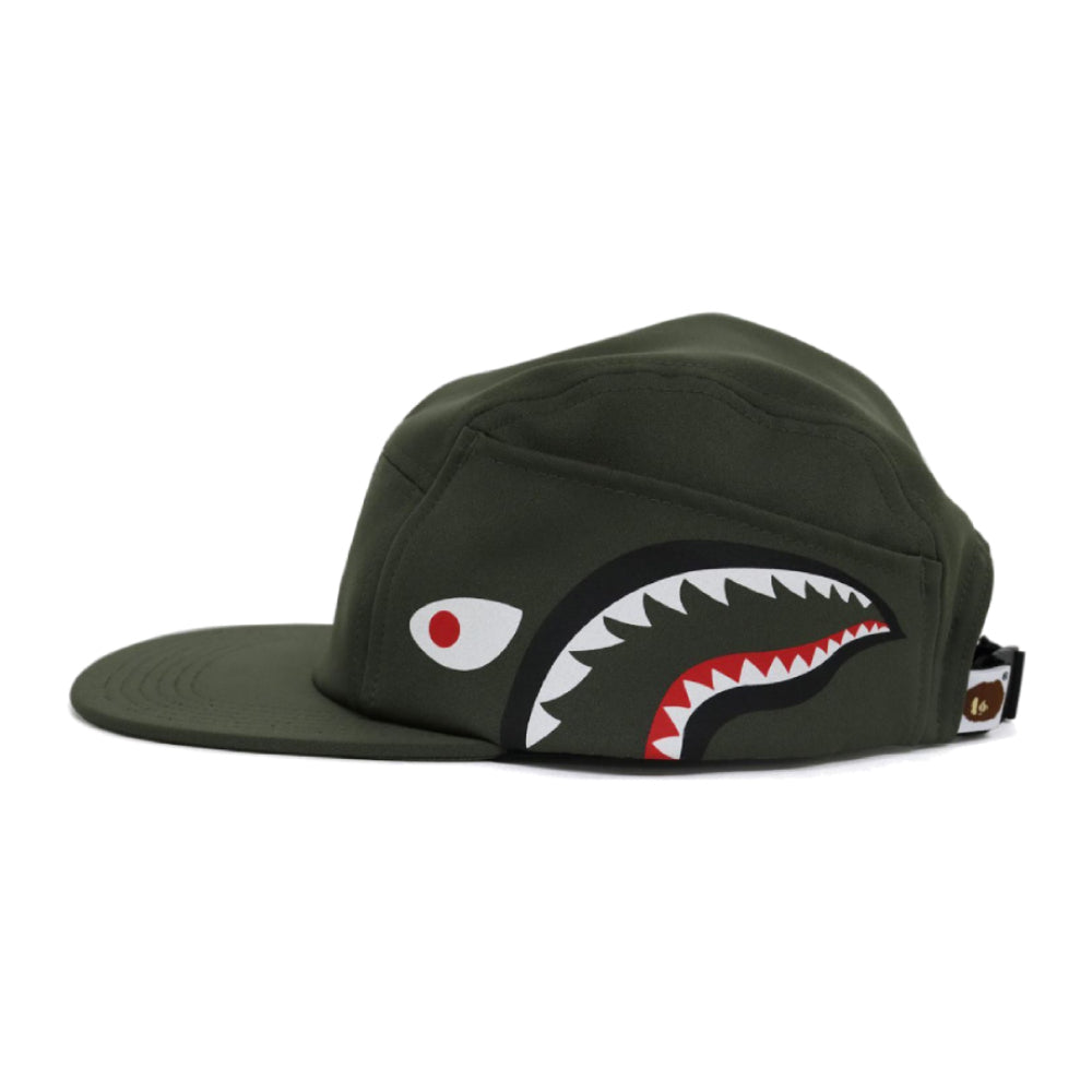 Bape Shark Jet Cap Olivedrab
