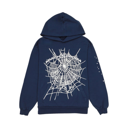 Sp5der Arach NY Phobia Hoodie Navy