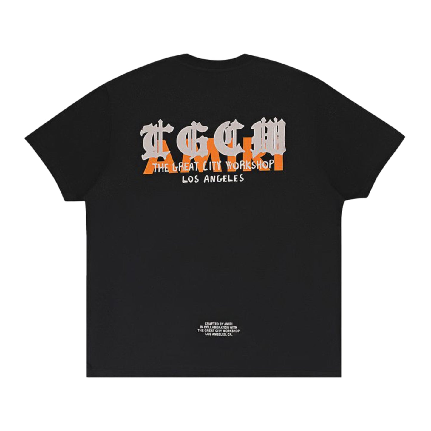 Amiri T.G.C.W. T-Shirt Black/Orange